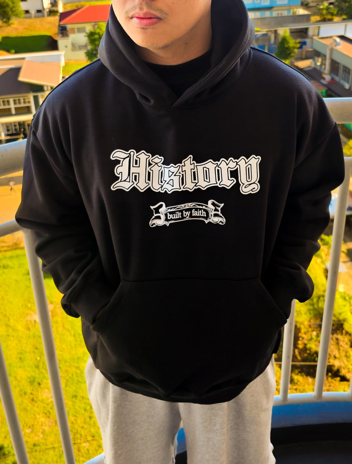 HOODIE - BUILT BY FAITH